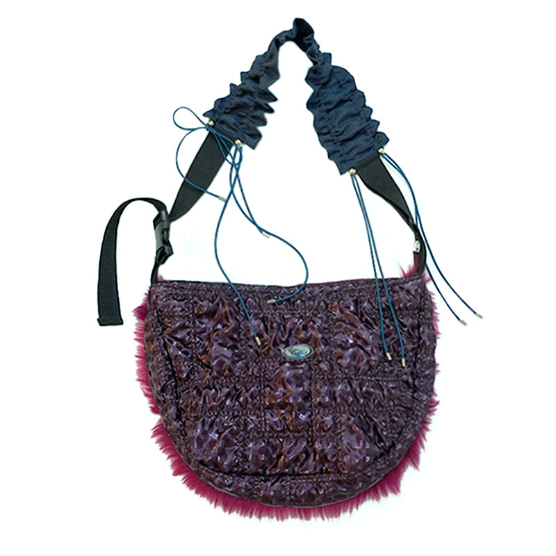 Lounge Adjustable Puffy Cloud Crossbody Bag