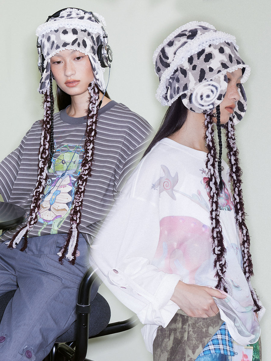 Lounge 3D Slouchy Detachable Earflap Hat