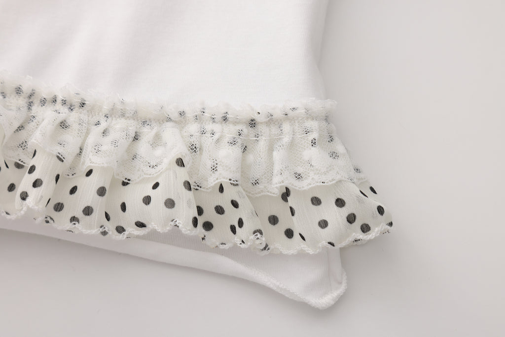 Ageha 25ss Lace-Up Dog Print Sleeveless Top