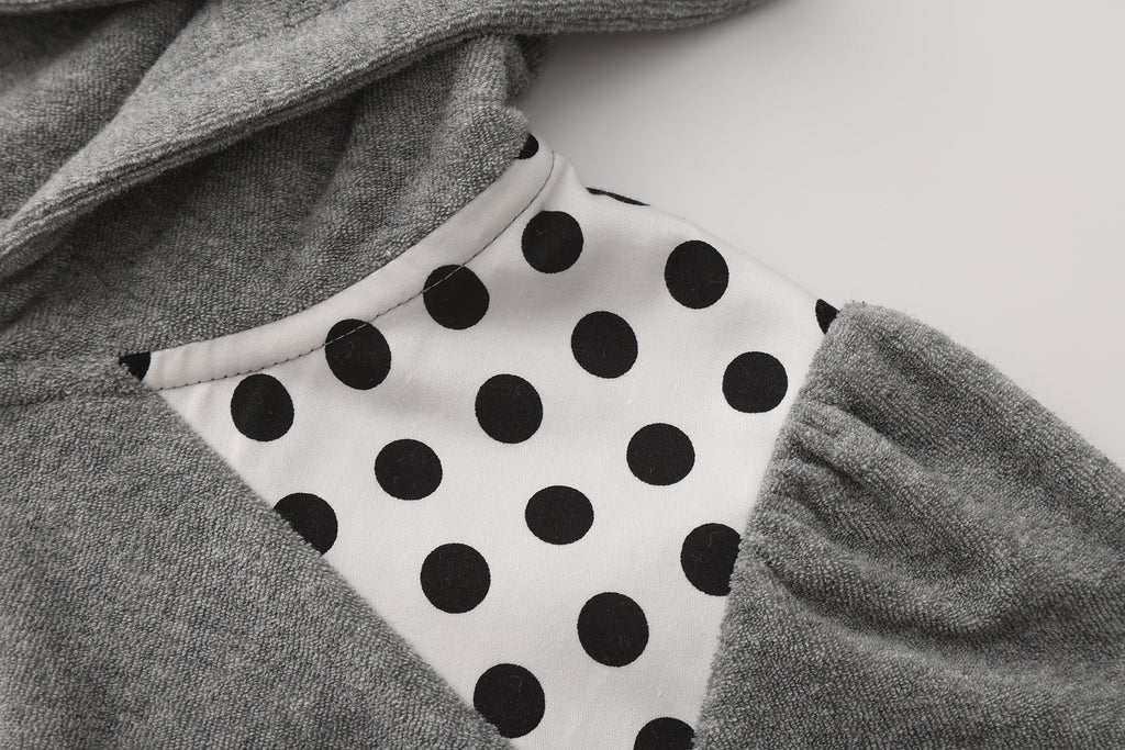 Ageha 25ss Terry Hooded Short-Sleeve Jacket