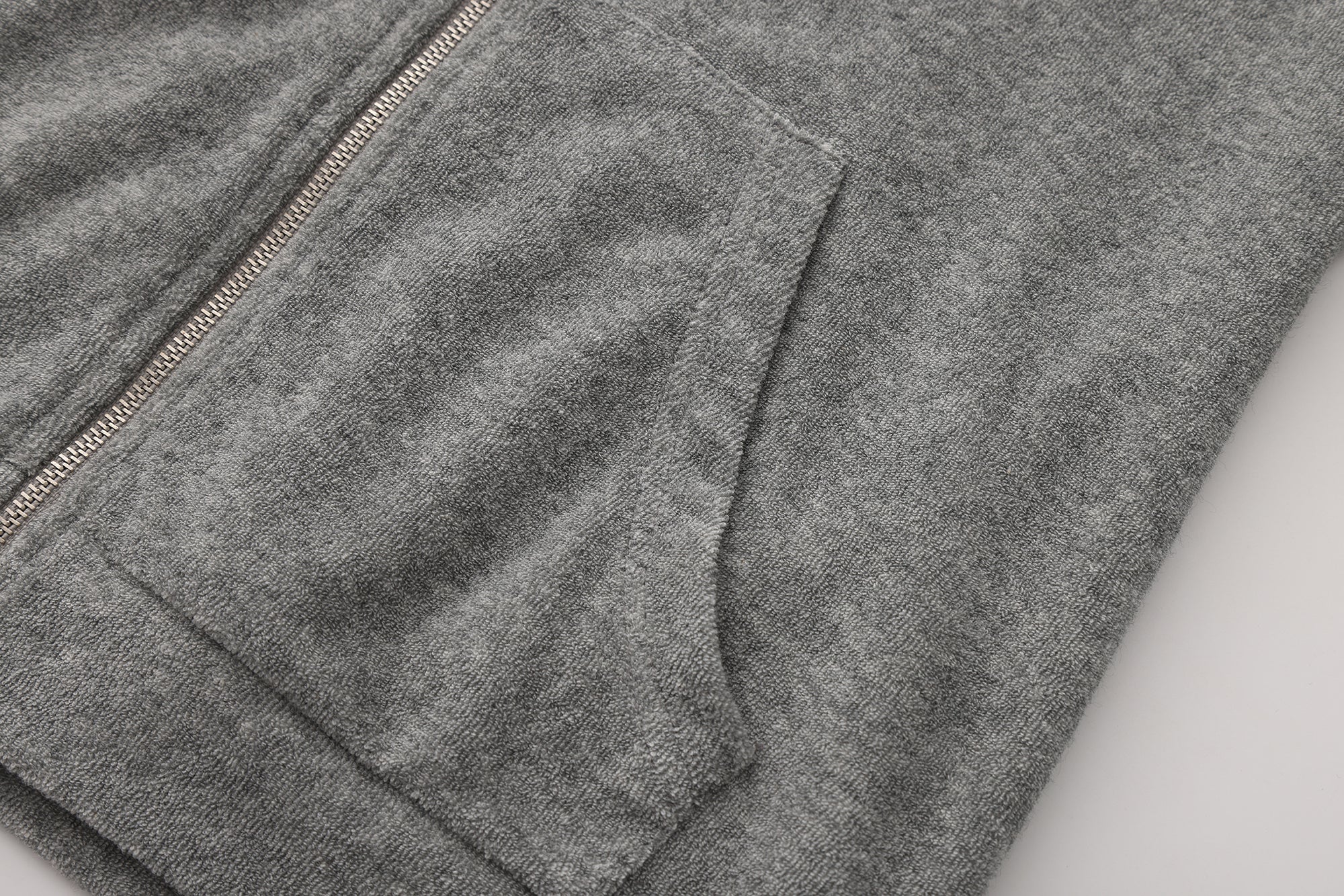 Ageha 25ss Terry Hooded Short-Sleeve Jacket